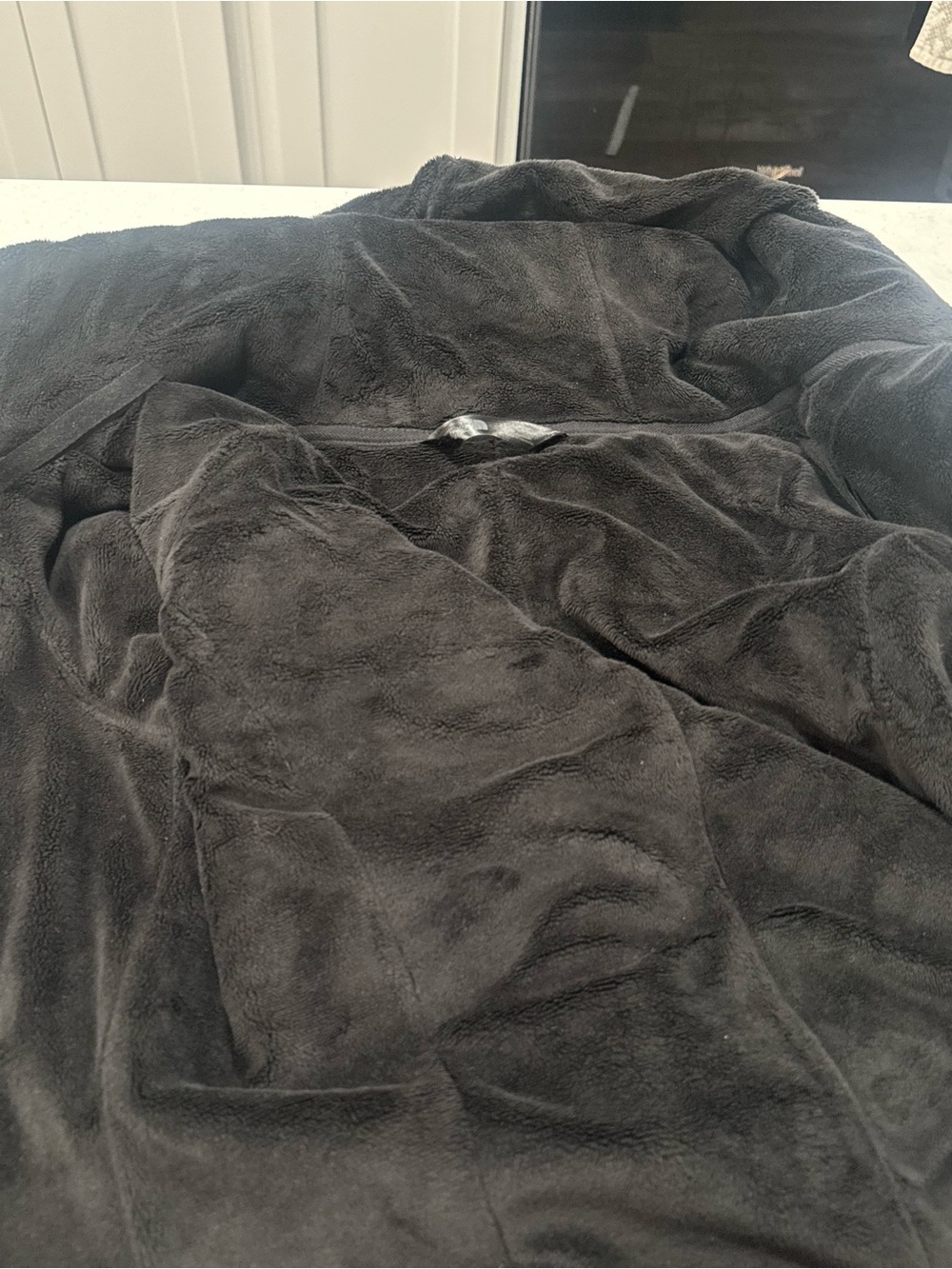 The North Face Dionne Long Black Fleece Lined Hooded Jacket / Coat Women’s Small - Picture 8 of 11